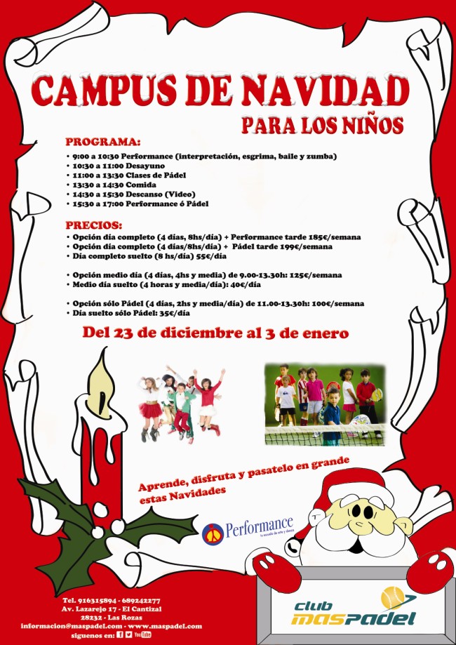 CARTEL CAMPUS NAVIDAD 2013